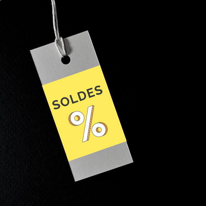 Soldes - étiquette